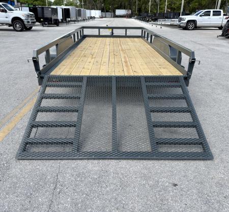 New 2026 Sure-Trac 7x16 Tube Top 10K Utility Trailer