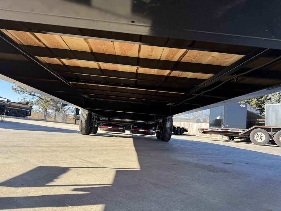 New 2026 Double A GOOSENECK 26 ft Deckover flatbed HEAVY DUTY 14K Trailer