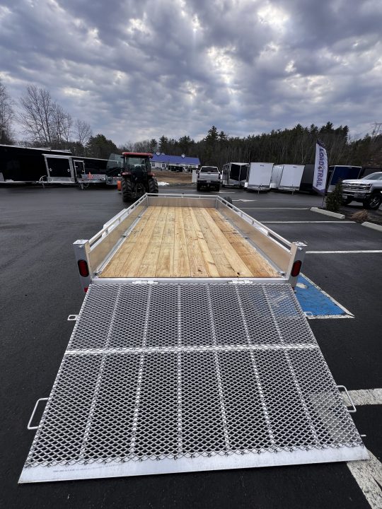 New 2026 Triumph 7X14 Aluminum Utility Trailer/ Bi-Fold Gate - 7000GVW
