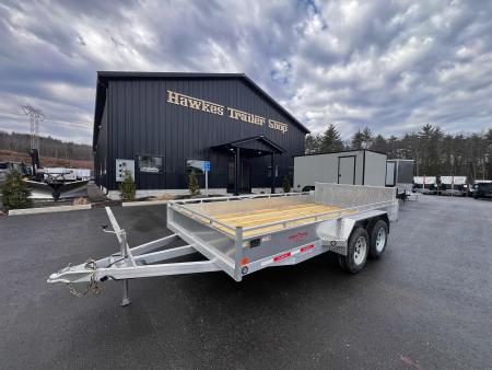 New 2026 Triumph 7X14 Aluminum Utility Trailer/ Bi-Fold Gate - 7000GVW