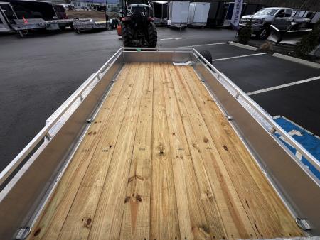 New 2026 Triumph 7X14 Aluminum Utility Trailer/ Bi-Fold Gate - 7000GVW