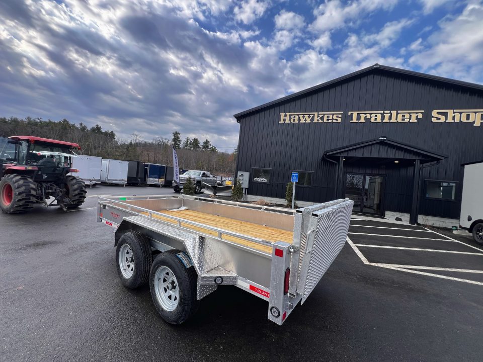 New 2026 Triumph 6X12 Aluminum Utility Trailer - 7000GVW