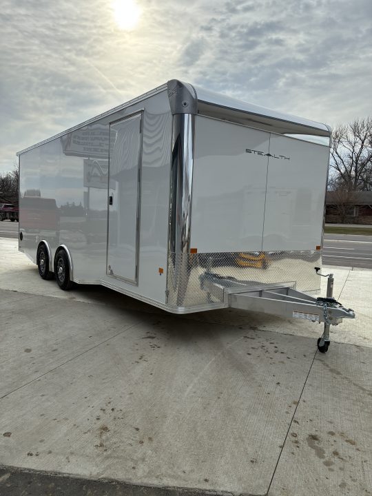 New 2026 8.5x22 Stealth Aluminum Enclosed Cargo / Car Hauler