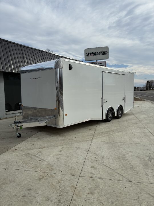 New 2026 8.5x22 Stealth Aluminum Enclosed Cargo / Car Hauler