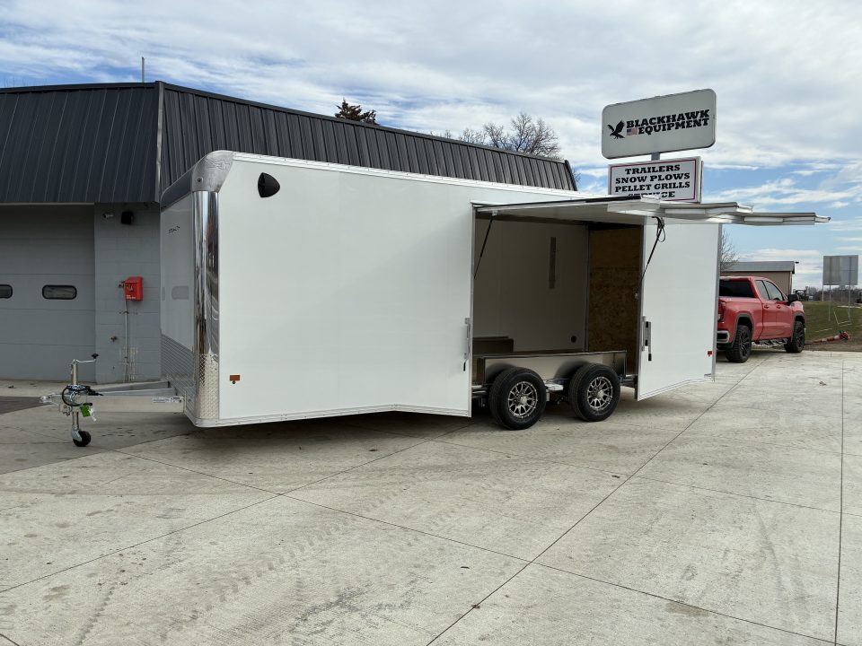 New 2026 8.5x22 Stealth Aluminum Enclosed Cargo / Car Hauler