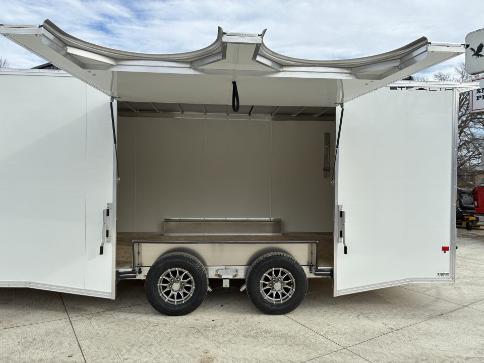 New 2026 8.5x22 Stealth Aluminum Enclosed Cargo / Car Hauler
