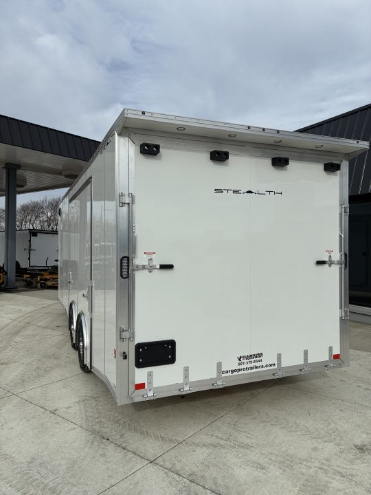 New 2026 8.5x22 Stealth Aluminum Enclosed Cargo / Car Hauler