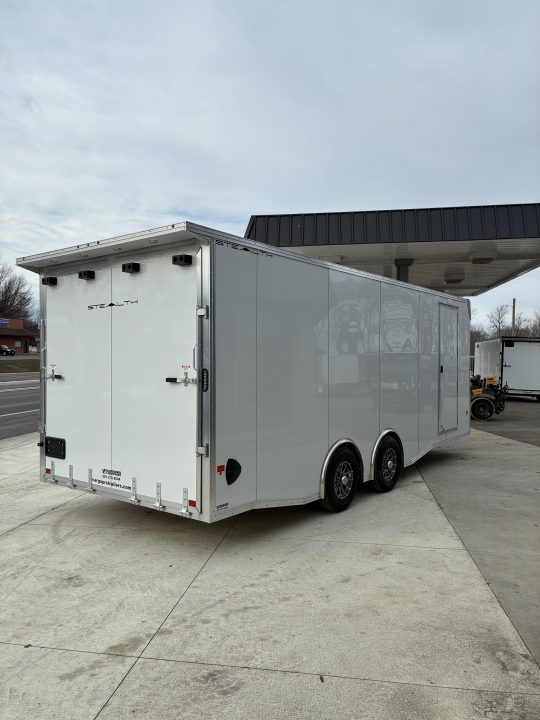 New 2026 8.5x22 Stealth Aluminum Enclosed Cargo / Car Hauler