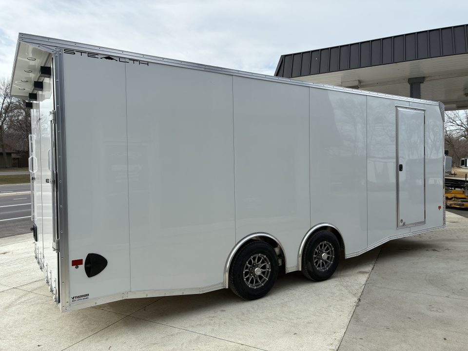 New 2026 8.5x22 Stealth Aluminum Enclosed Cargo / Car Hauler