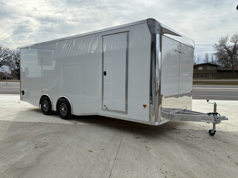 New 2026 8.5x22 Stealth Aluminum Enclosed Cargo / Car Hauler