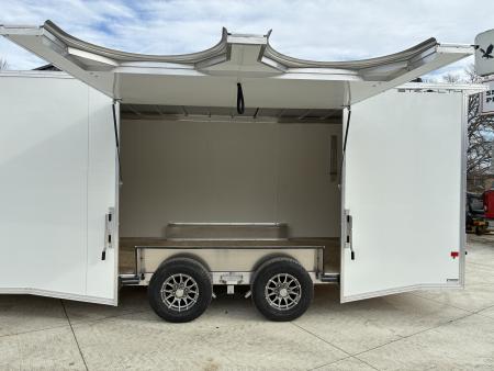 New 2026 8.5x22 Stealth Aluminum Enclosed Cargo / Car Hauler