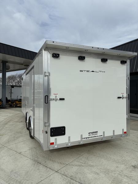 New 2026 8.5x22 Stealth Aluminum Enclosed Cargo / Car Hauler
