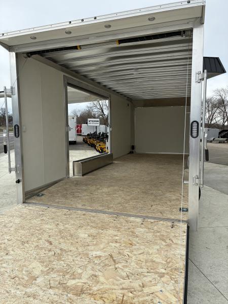 New 2026 8.5x22 Stealth Aluminum Enclosed Cargo / Car Hauler