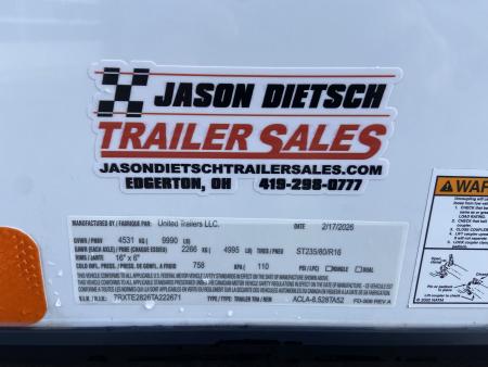 New United UAT CLA-8.5X28 Racing Trailer