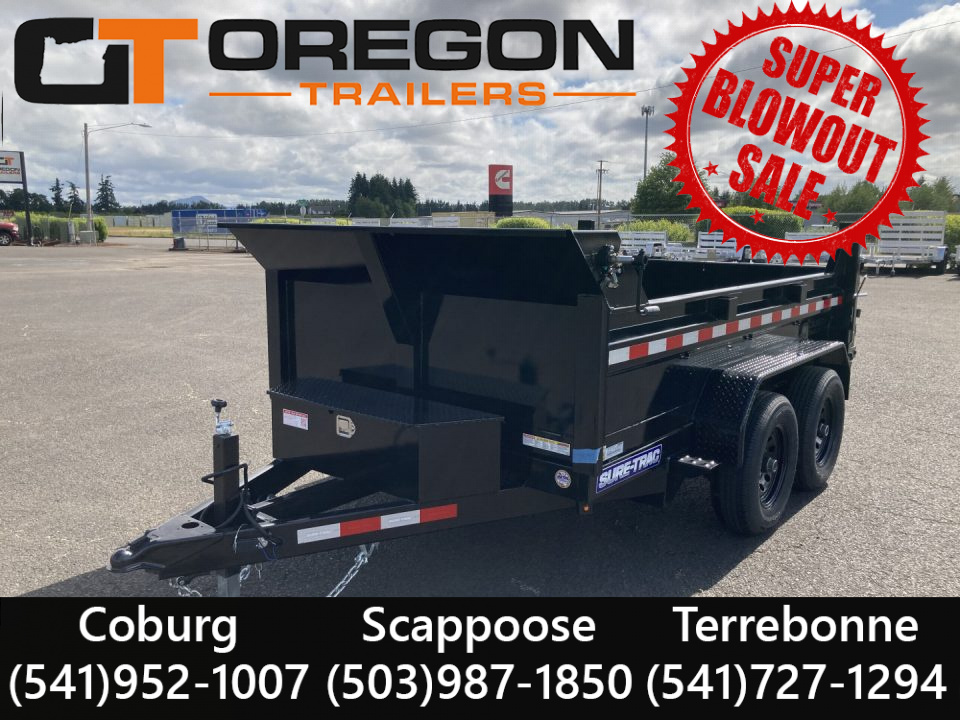 New 2025 Sure-Trac 6x12 Low Pro Dump 10K GVWR