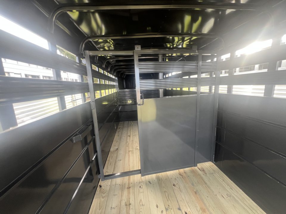 New 2026 CornPro 7x20 14K Gooseneck Stock / Stock Combo Trailer