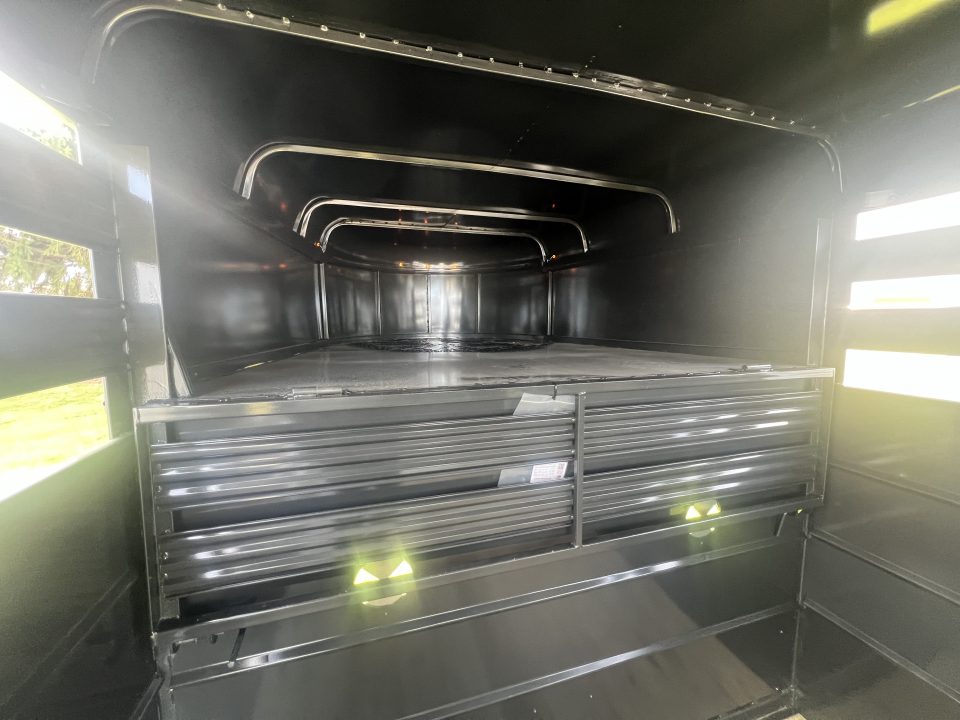 New 2026 CornPro 7x20 14K Gooseneck Stock / Stock Combo Trailer