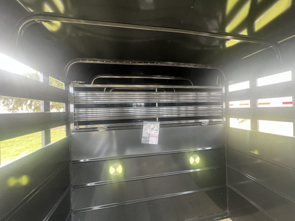 New 2026 CornPro 7x20 14K Gooseneck Stock / Stock Combo Trailer