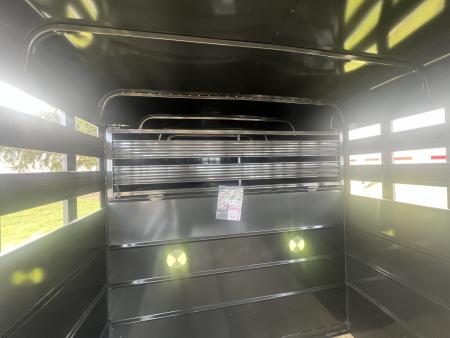 New 2026 CornPro 7x20 14K Gooseneck Stock / Stock Combo Trailer