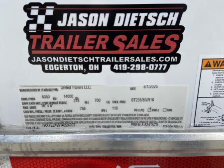 New United PREM-8.5X24 Racing Trailer