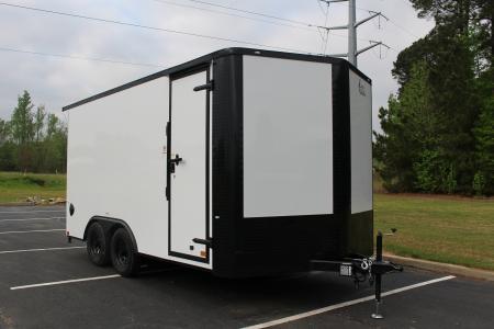 New 2026 Cargo Craft 8.5X16 TA WHITE W/ BLACKOUT PACKAGE Cargo / Enclosed Trailer