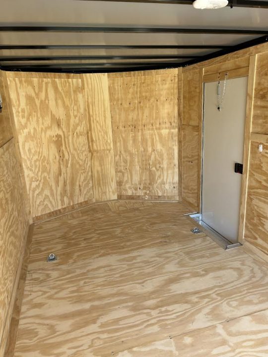 New 8.5x20 Titanium Cargo Trailer - White Enclosed Trailer