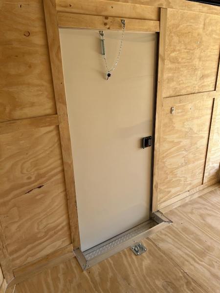 New 8.5x20 Titanium Cargo Trailer - White Enclosed Trailer