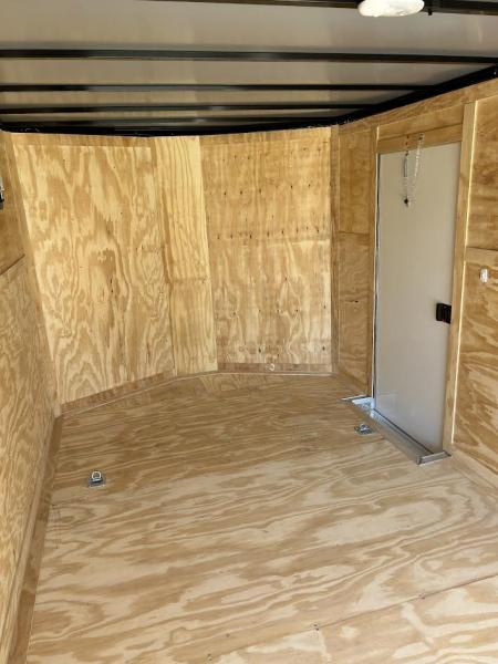 New 8.5x20 Titanium Cargo Trailer - White Enclosed Trailer