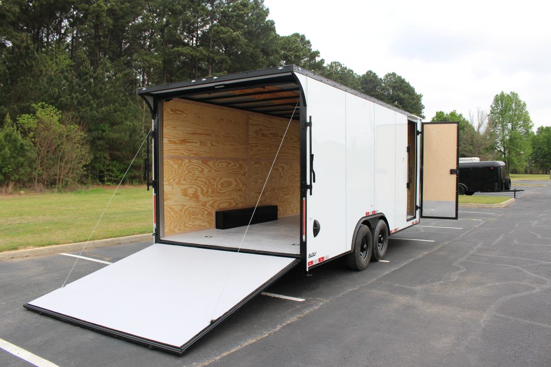 New 2026 Cargo Craft 8.5X20 TA WHITE W/ BLACKOUT PACKAGE Cargo / Enclosed Trailer