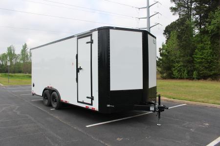 New 2026 Cargo Craft 8.5X20 TA WHITE W/ BLACKOUT PACKAGE Cargo / Enclosed Trailer