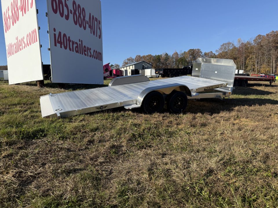 New 2026 Aluma 8218 ANV-TILT-TA-EL-RTD Car Hauler