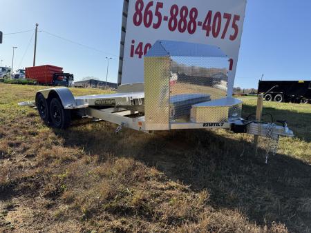 New 2026 Aluma 8218 ANV-TILT-TA-EL-RTD Car Hauler