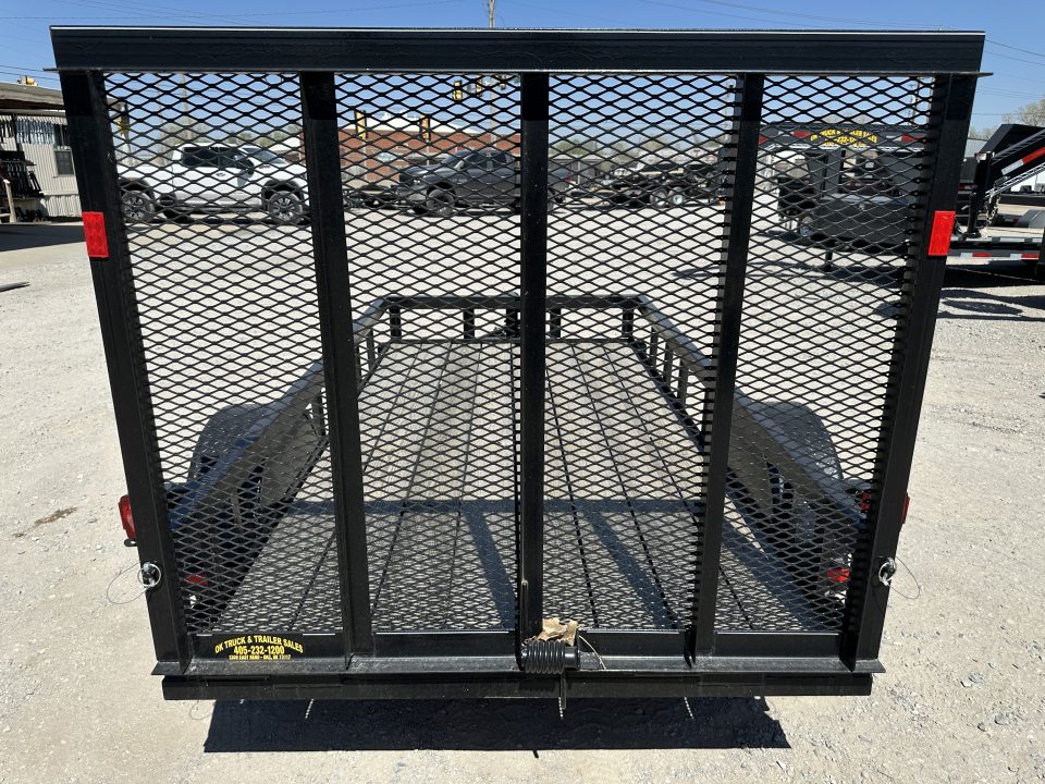 New 2025 Road Boss 5'x10' Single Axle with 4' Spring Assisted Gate Utility Trailer