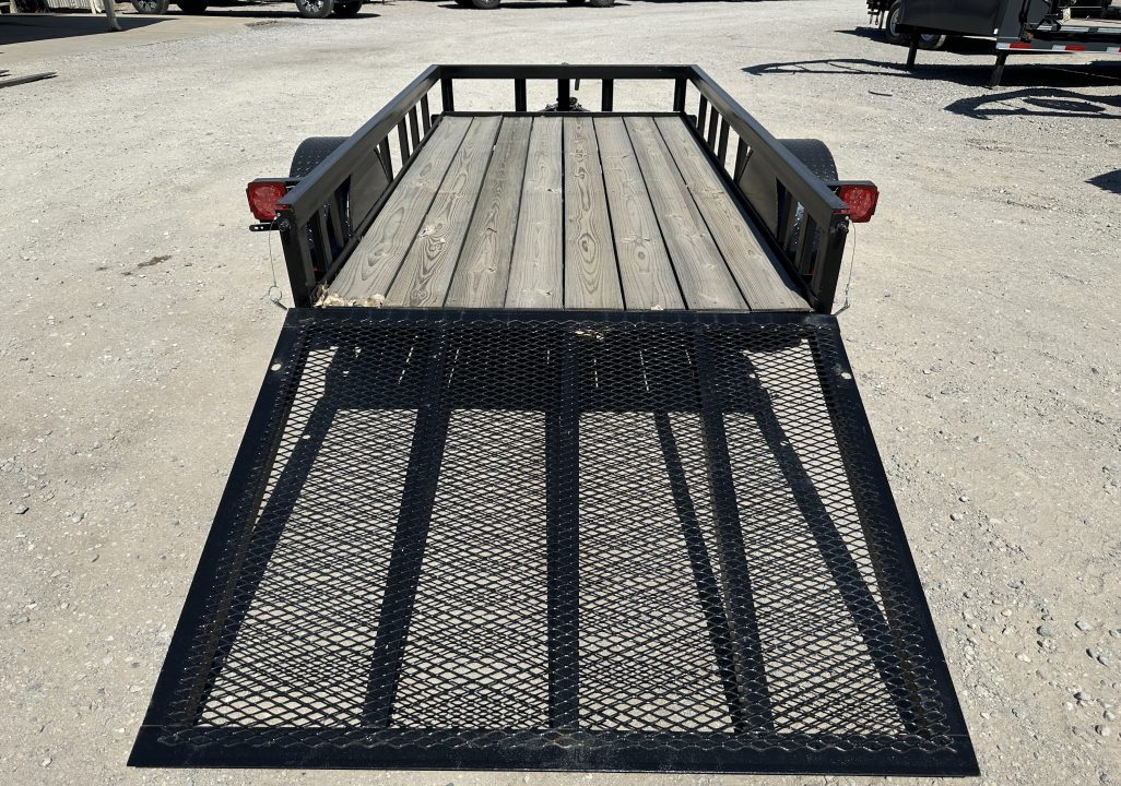 New 2025 Road Boss 5'x10' Single Axle with 4' Spring Assisted Gate Utility Trailer