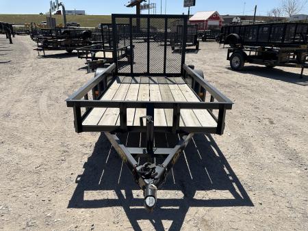 New 2025 Road Boss 5'x10' Single Axle with 4' Spring Assisted Gate Utility Trailer