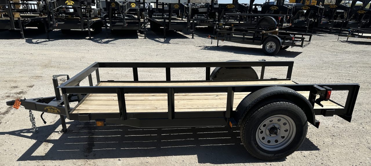 New 2026 Road Boss 5'x10' Single Axle Basic Utility Trailer