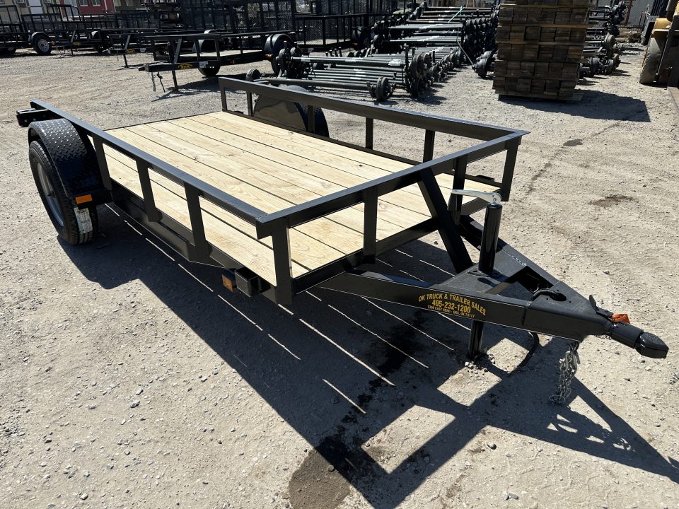 New 2026 Road Boss 5'x10' Single Axle Basic Utility Trailer