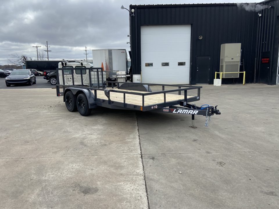 New Lamar Trailers LM 83"X16' UTILITY CHANNEL FRAME
