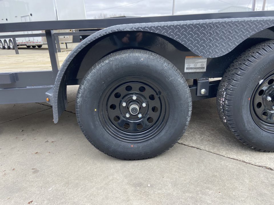 New Lamar Trailers LM 83"X16' UTILITY CHANNEL FRAME