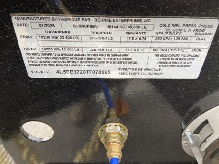 New B&B 8X31 Flatbed Trailer