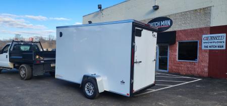 New 6 x 12 Look ST DLX Cargo 3k w/ Silver Aluminum Wheels