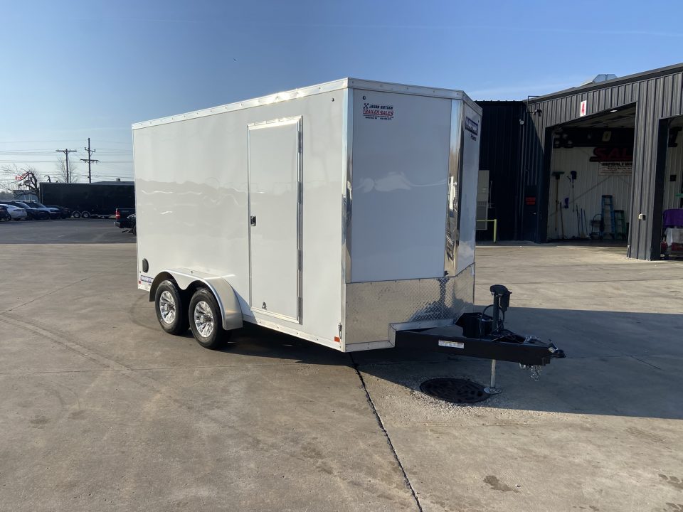 Used USED 2024 Sure-Trac Enclosed Trailer 7X14