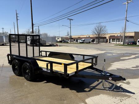New 2026 Sure-Trac 6 X 12 Tube Top Utility 7K Tandem Utility Trailer