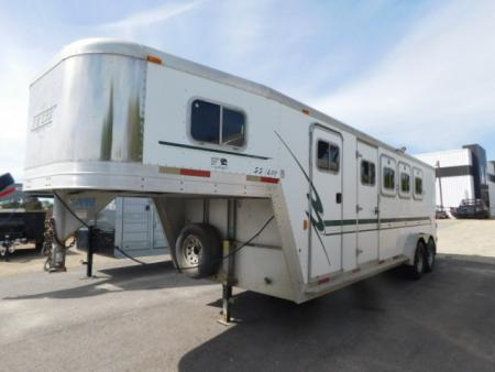 Used 2000 Exiss Trailers 4H GN Horse Trailer
