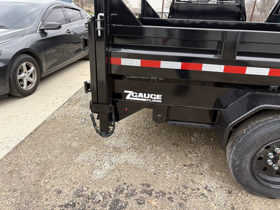 New 2026 Sure-Trac 7 x 16 Pro Series Telescopic Dump 17.6K W/HYDRAULIC JACK Dump Trailer