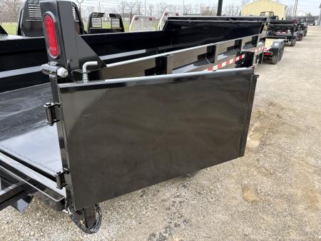 New 2026 Sure-Trac 7 x 16 Pro Series Telescopic Dump 17.6K W/HYDRAULIC JACK Dump Trailer
