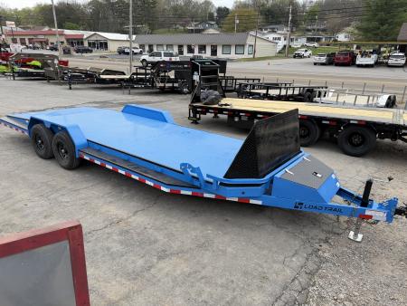 New Load Trail Sport Hauler 83x22 10K- Sky Blue Black-Out PK