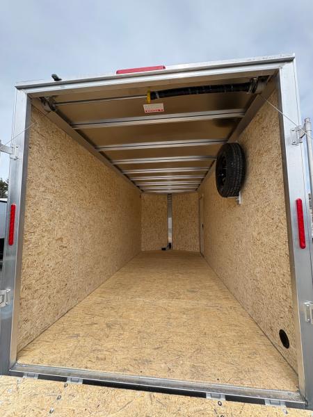 New 2026 High Country 7x16 + 18" V-Nose/ XLT Aluminum trailer / 7'interior/ -7000GVW