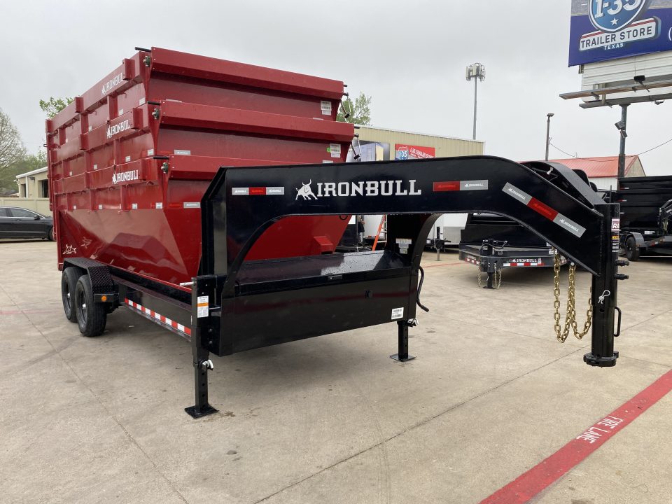 New 2026 Norstar DBG 83"x 16' Dump Trailer W/3 Bins