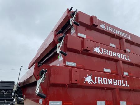 New 2026 Norstar DBG 83"x 16' Dump Trailer W/3 Bins